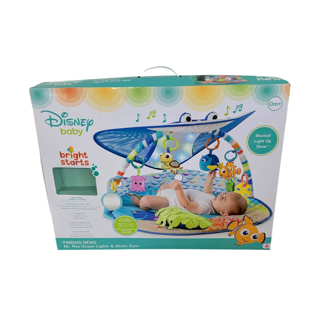 Disney Baby Finding Nemo Mr. Ray Ocean Lights Activity Gym - Image 2
