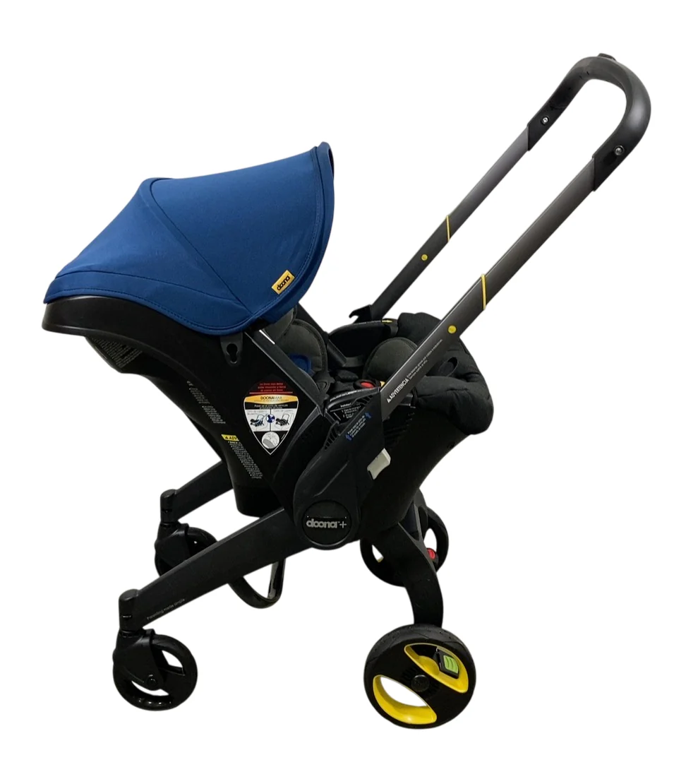 Doona Infant Car Seat & Stroller Combo, Royal Blue, 2024 - Image 3