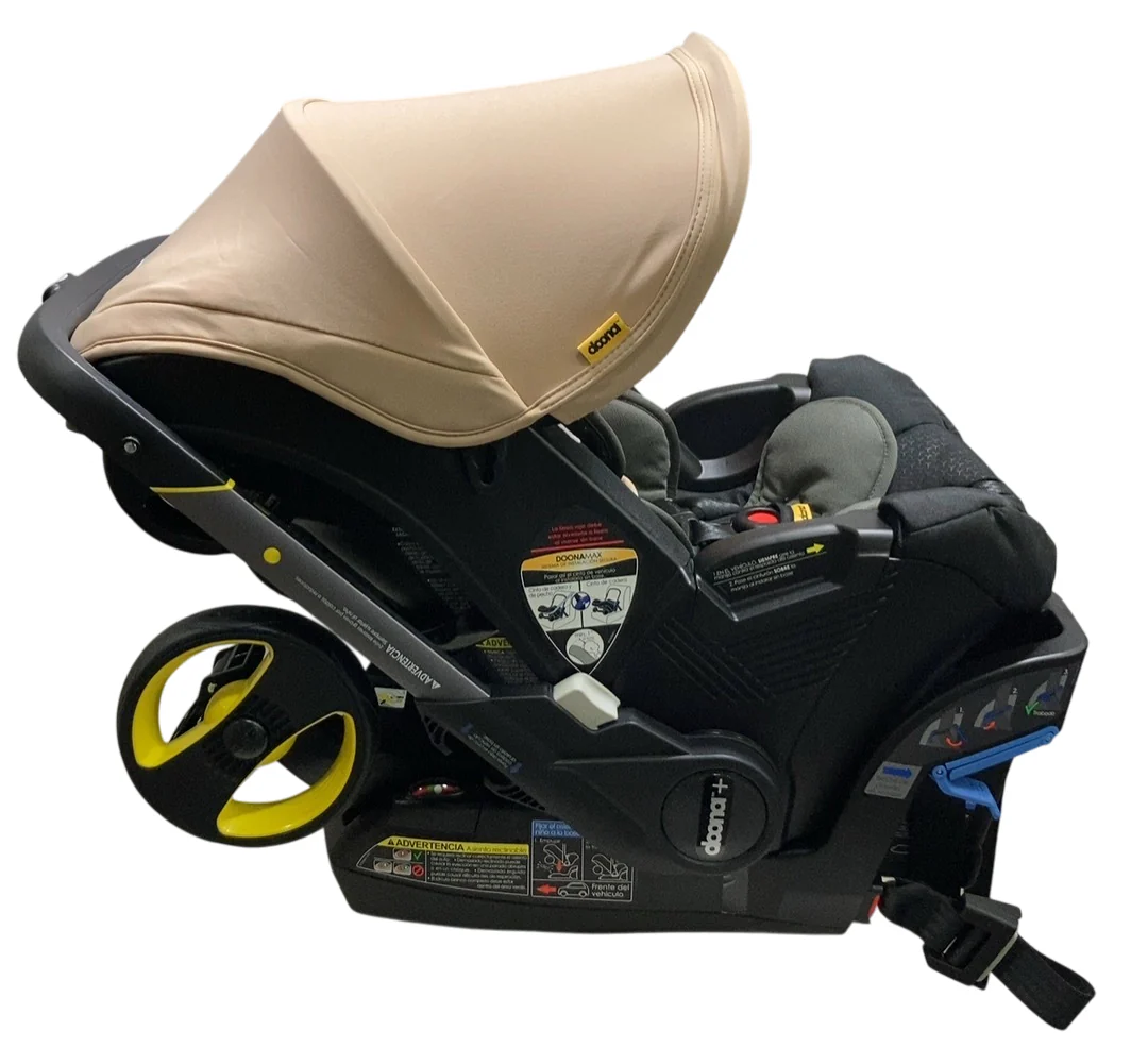 Doona Infant Car Seat & Stroller Combo, 2024, Sahara Sand - Image 5