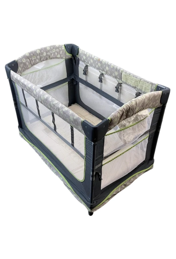 Arm's Reach Ideal Ezee 3-in-1 CO-Sleeper, Grey/Green - Image 2