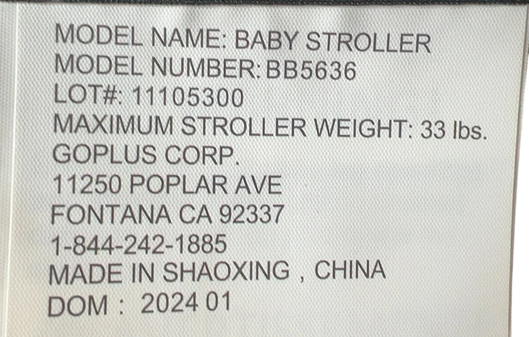 Baby Joy 2-in-1 Convertible Bassinet Carriage Stroller, 2024, Grey - Image 9