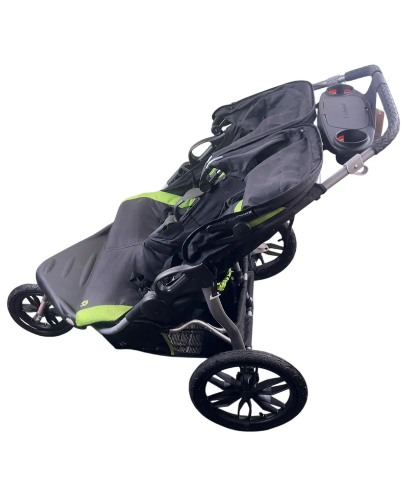 Baby Trend Navigator Double Jogger Stroller, 2018, Lincoln, Lite - Image 6