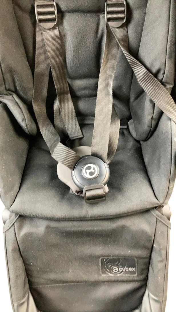 Cybex PRIAM Stroller, Chrome With Black Details, Deep Black, unknown - Image 8