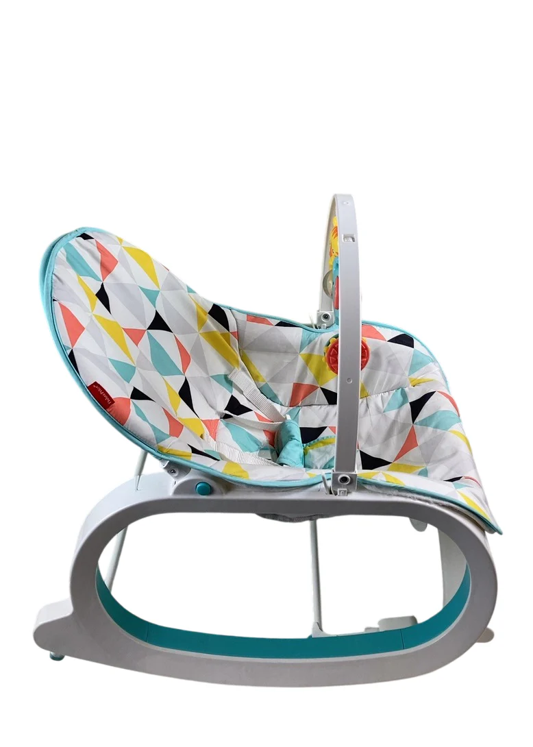 Fisher Price Infant To Toddler Rocker, Geo Triangles - Image 2