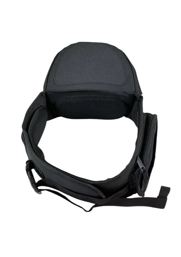 Momcozy Wander360 Hip Seat Carrier, Black, Medium - Image 4
