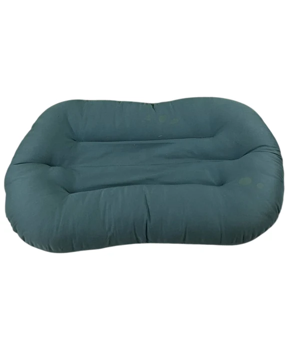 Snuggle Me Organic Sensory Infant Lounger with Cover, Moss with Sparrow Cover - Image 2