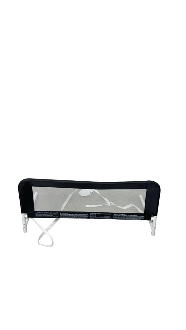 Dream On Me Mesh Bed Rail, Black - Image 4