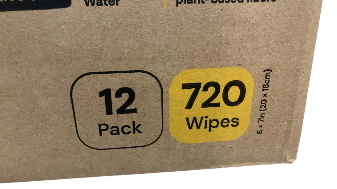 DYPER Baby Wipes-12 pack, 720 wipes - Image 3