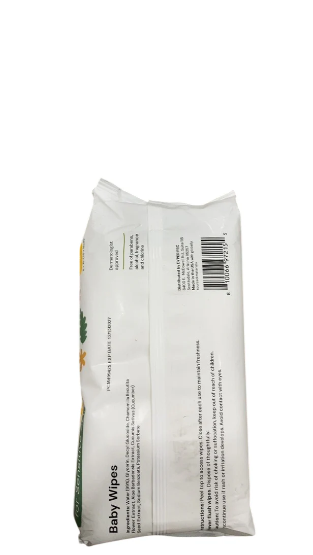 DYPER Baby Wipes, 60 Count - Image 2