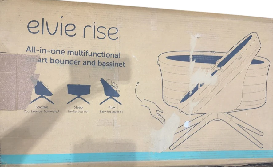 Elvie Rise All-in-One Smart Bouncer & Bassinet - Image 3