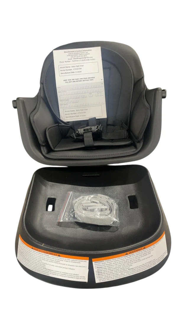EONROACOO 4-in-1 Baby High Chair, Black - Image 2