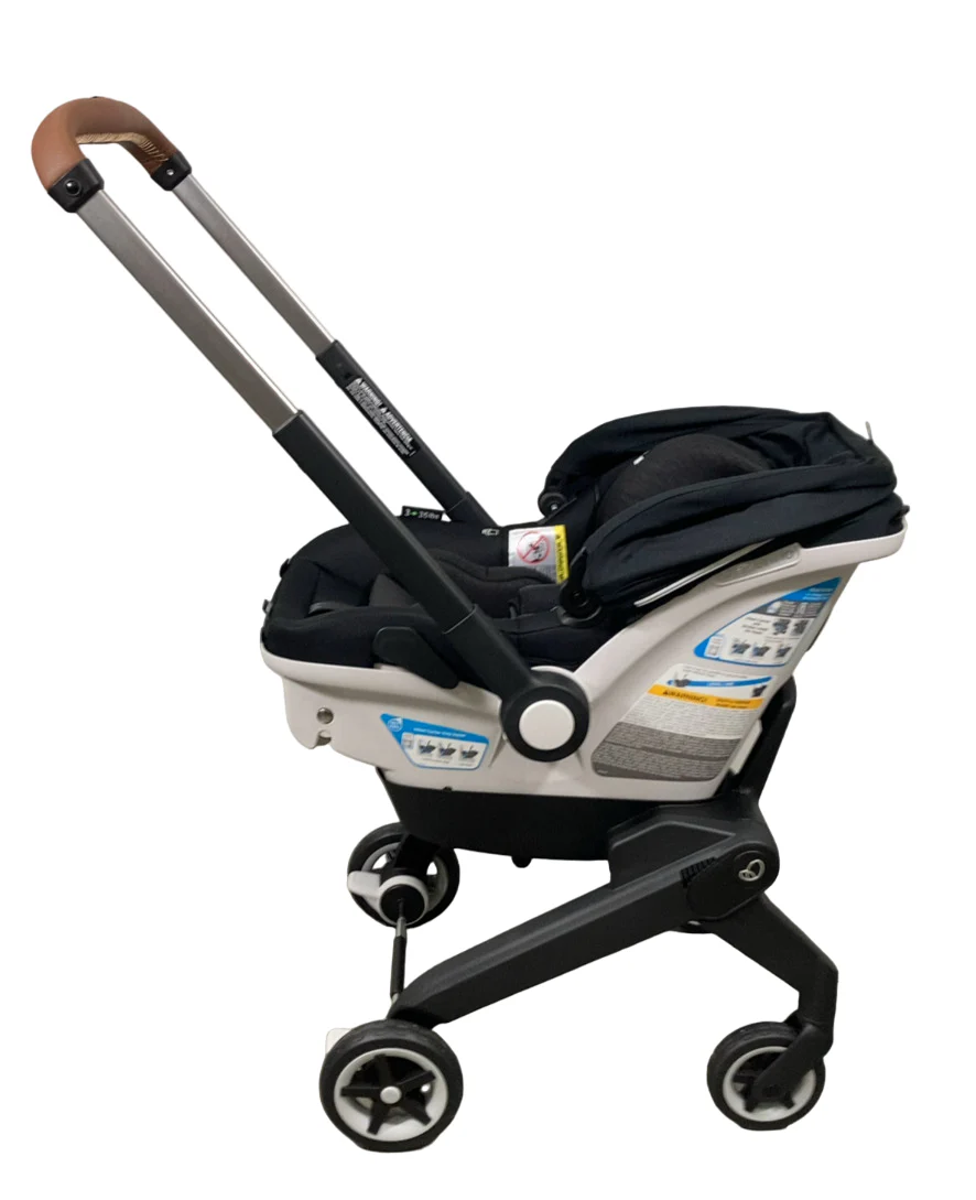 Evenflo Gold Shyft Dual Ride Infant Car Seat Stroller Combo, Onyx, 2024, with Carryall Storage and Extended Canopy - Image 3
