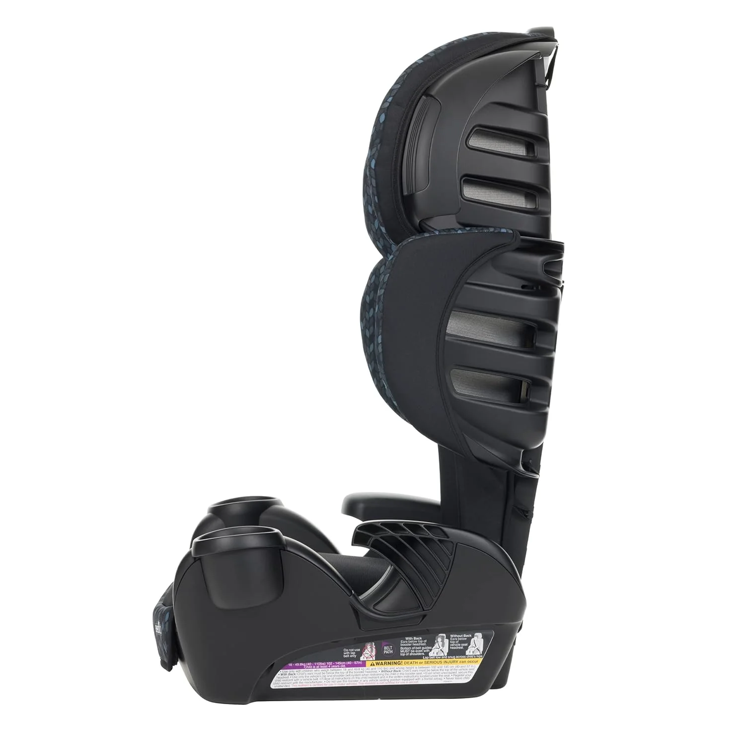 Evenflo GoTime LX Booster Car Seat, 2023, Quincy Blue - Image 2