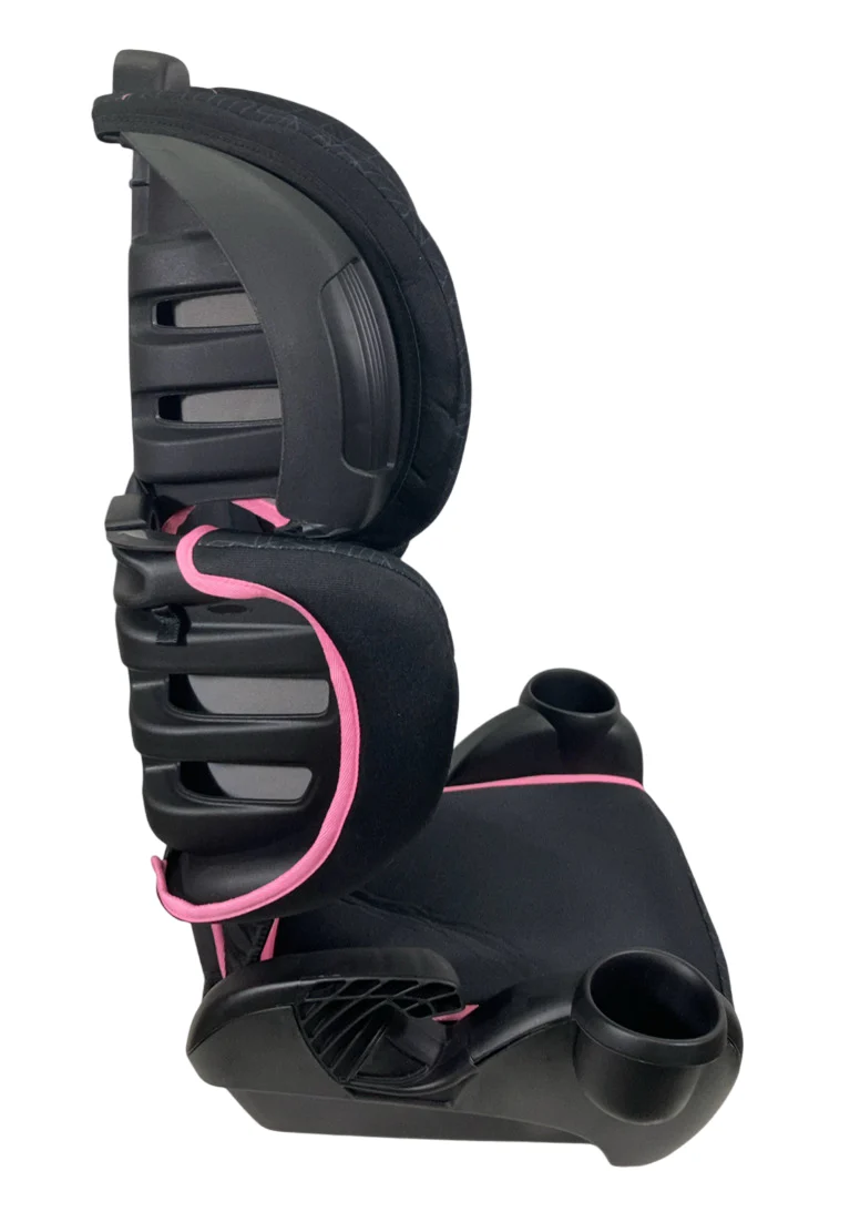 Evenflo GoTime LX Booster Car Seat, 2024, Terrain Pink - Image 4