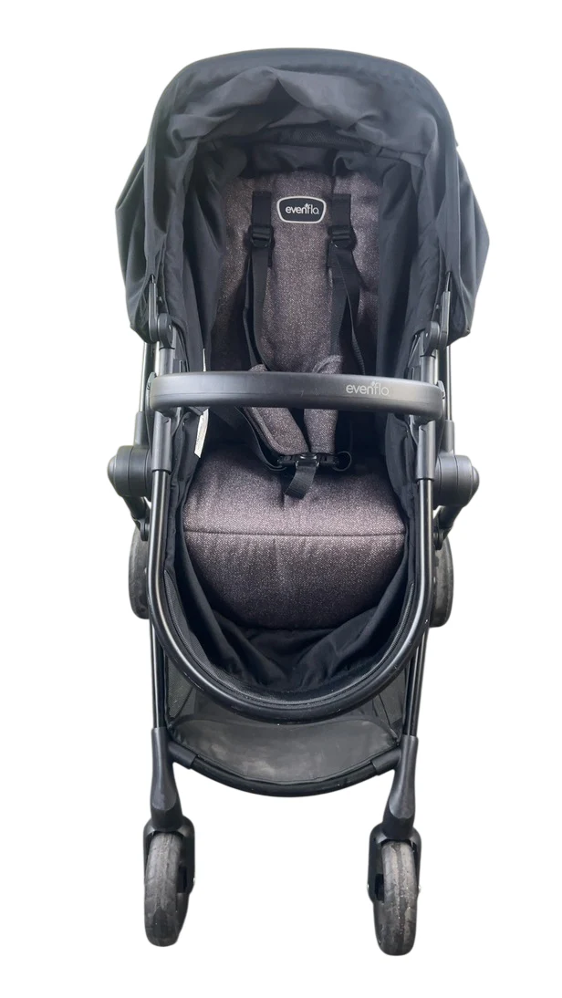 Evenflo Pivot Modular Stroller, 2023, Casual Grey - Image 2