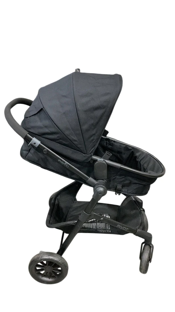 Evenflo Pivot Modular Stroller, 2024, Casual Grey - Image 2