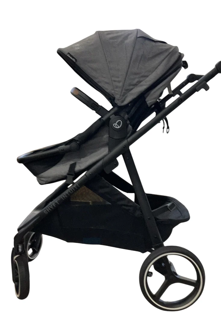 Evenflo Shyft Intuiti Travel System Stroller, 2025, Fossil Gray - Image 2