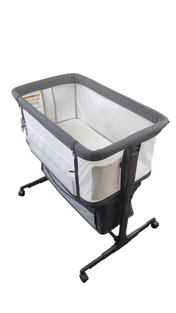Ezebaby Baby Bassinet Bedside Sleeper, Deep Grey - Image 2