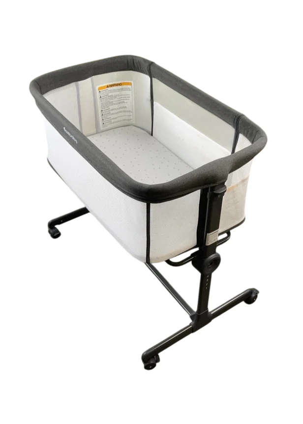 Ezebaby Baby Bassinet Bedside Sleeper, Deep Grey - Image 2