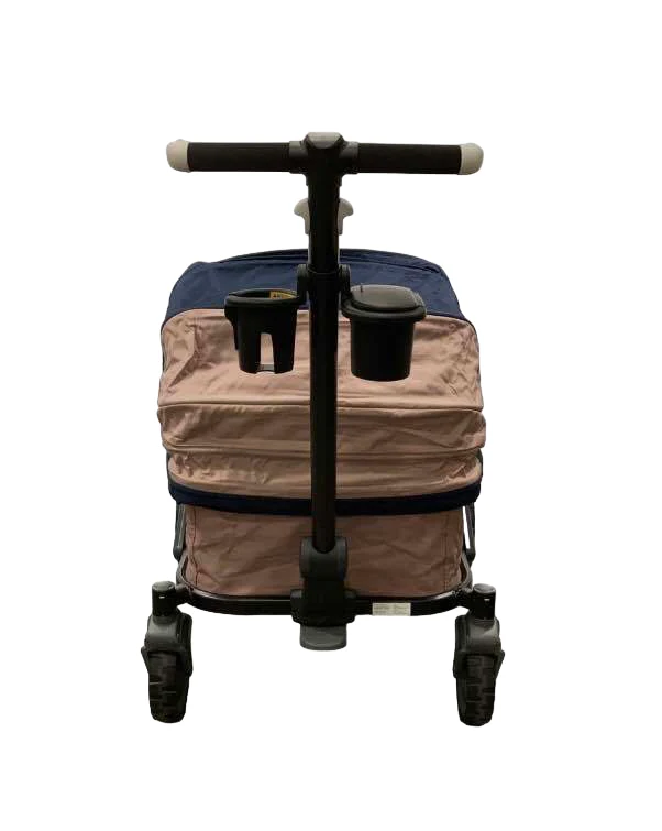 Gladly Family Anthem4 Classic 4 Seater All Terrain Wagon Stroller, Sand and Sea - Image 5