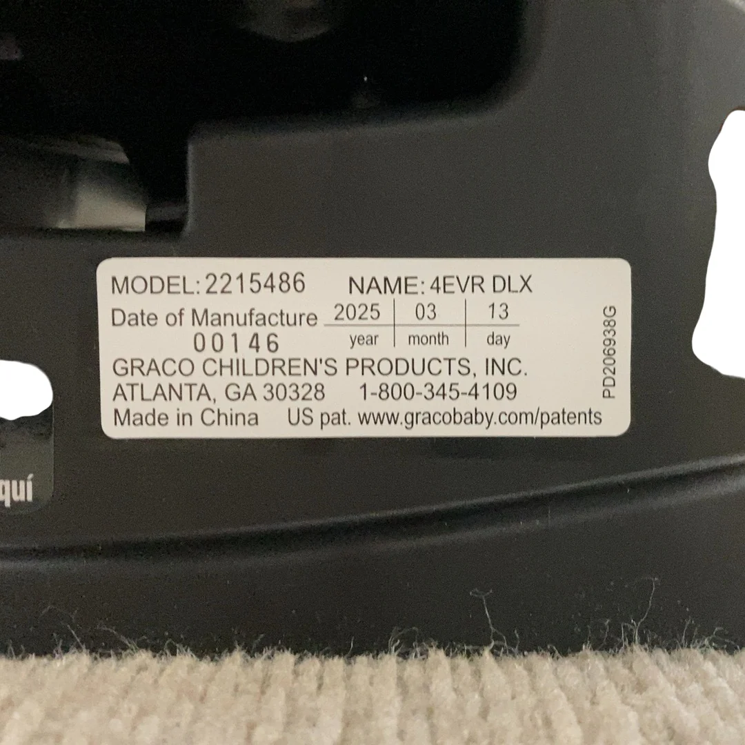 Graco 4Ever DLX 4-in-1 Car Seat, 2025, Charlie - Image 5