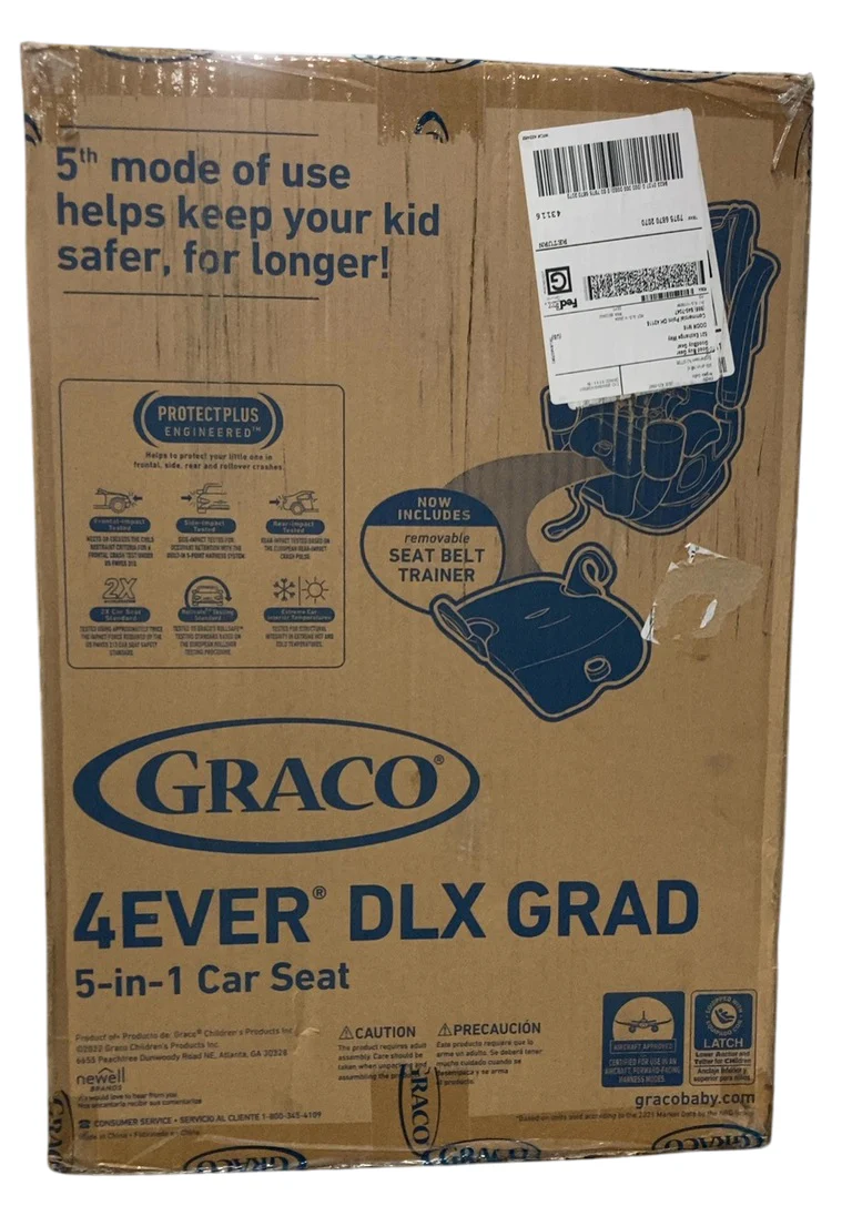 Graco 4Ever DLX Grad 5-in-1 Car Seat, 2024, Hannock - Image 5