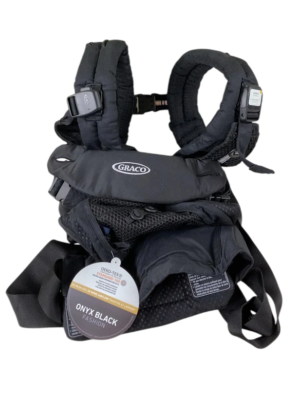 Graco Cradle Me 4-in-1 Baby Carrier, Onyx Black - Image 2
