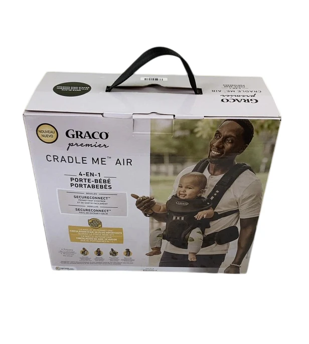 Graco Cradle Me 4-in-1 Baby Carrier, Onyx Black - Image 7