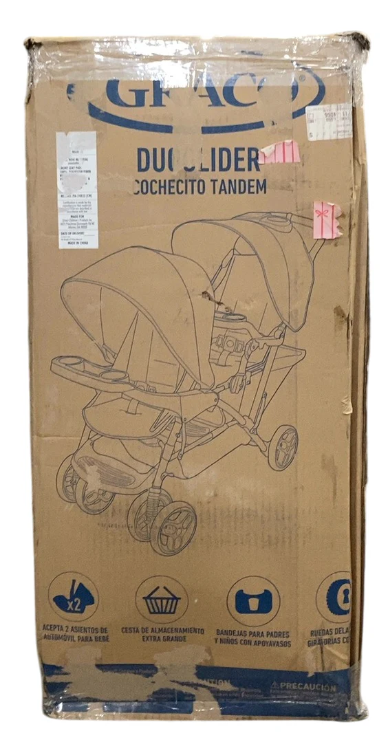 Graco DuoGlider Double Stroller, 2023, Glacier - Image 4