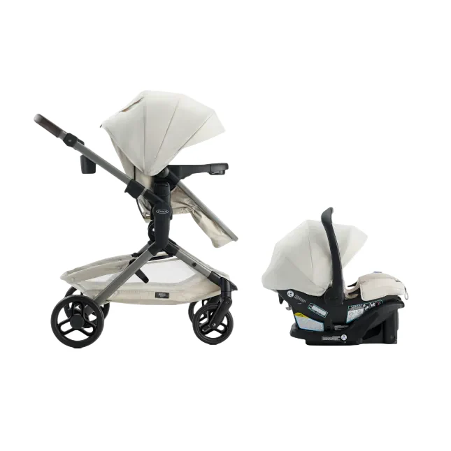 Graco Modes Nest Travel System, 2025, Soft Almond - Image 2