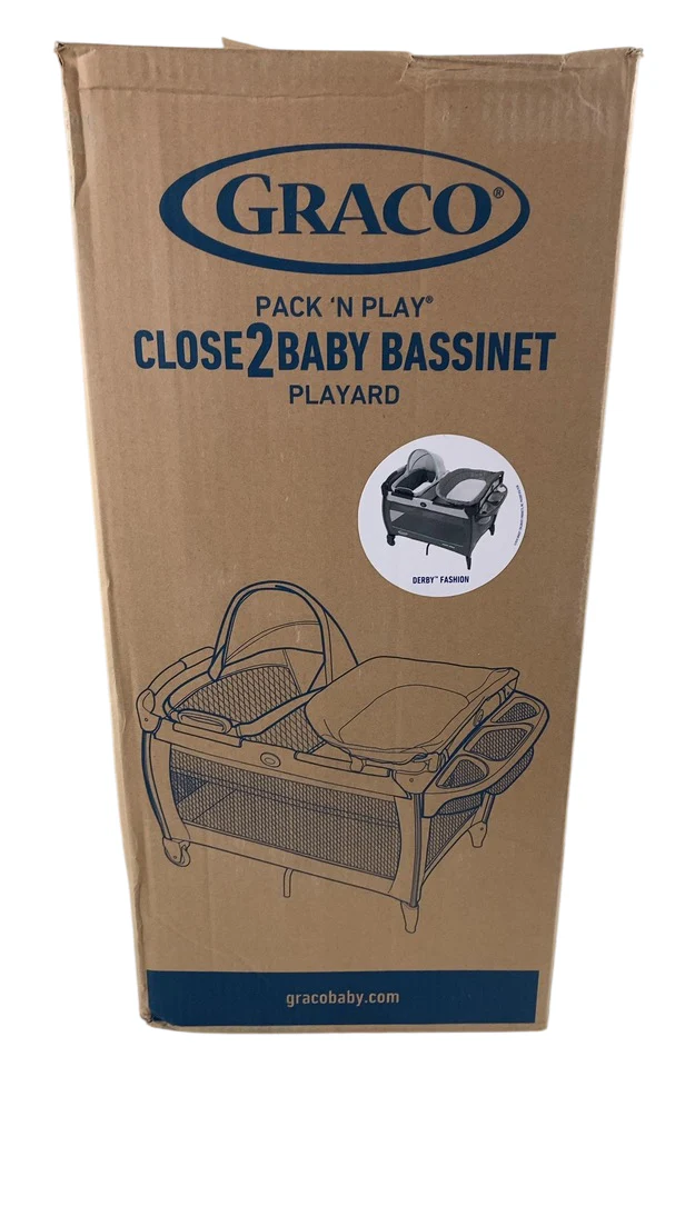 Graco Pack 'n Play Close2Baby Bassinet Playard, Derby - Image 3