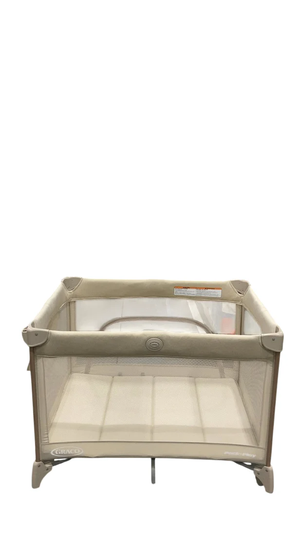 Graco Pack n' Play Close2Baby Lux Playard, Soft Almond - Image 3