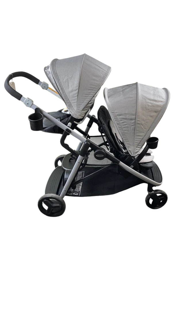Graco Ready2Grow LX 2.0 Double Stroller, 2024, Clark - Image 2
