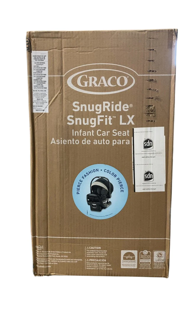 Graco SnugRide SnugFit LX Infant Car Seat, Pierce, 2025 - Image 3