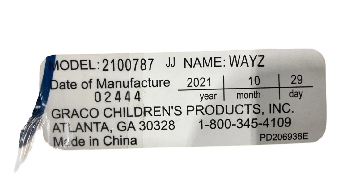 Graco Wayz Booster Car Seat, 2021, Grey - Image 4