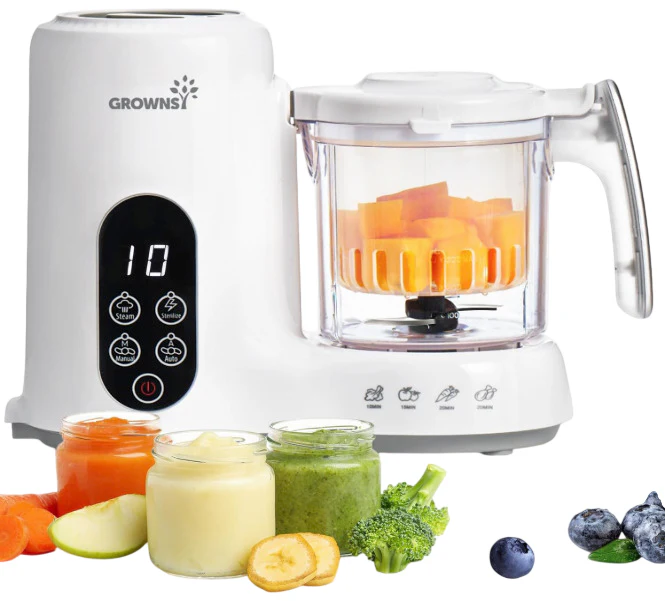 Grownsy Baby Food Maker, White
