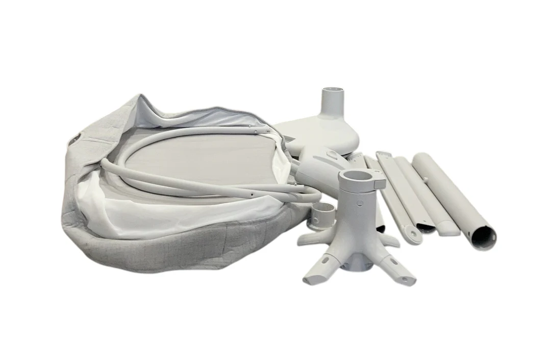 Halo BassiNest Connected Swivel Sleeper 3.0, White/Grey - Image 2