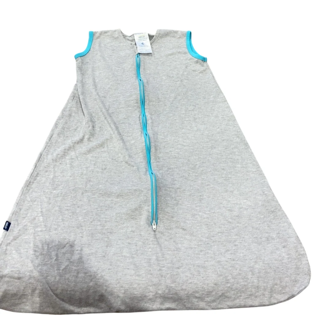 Halo Ideal Temp Wearable Blanket, Grey/Aqua, Large - Image 2
