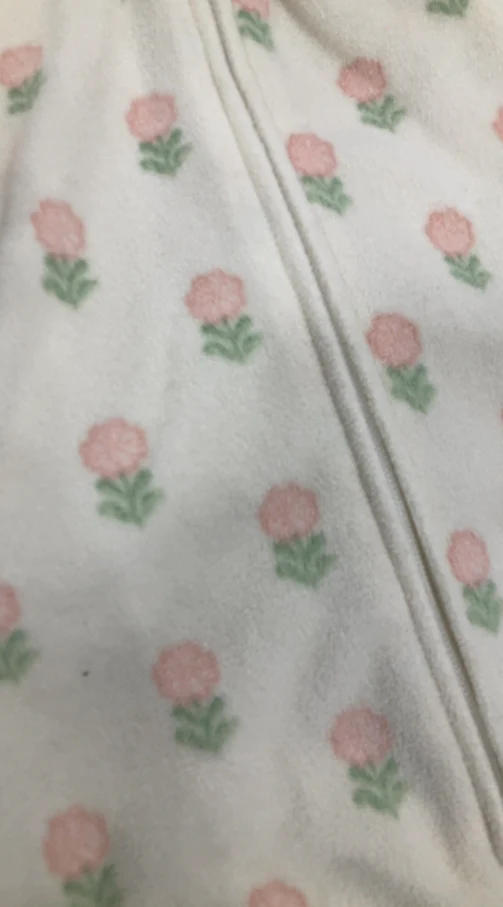 Halo Micro-Fleece Swaddle, Small, Block Flower - Image 4