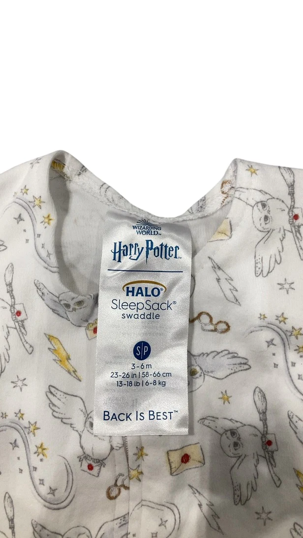 Halo SleepSack Swaddle, Harry Potter Messenger, Small - Image 3