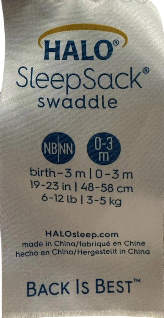 Halo SleepSack Swaddle, Lions Print, Newborn - Image 3