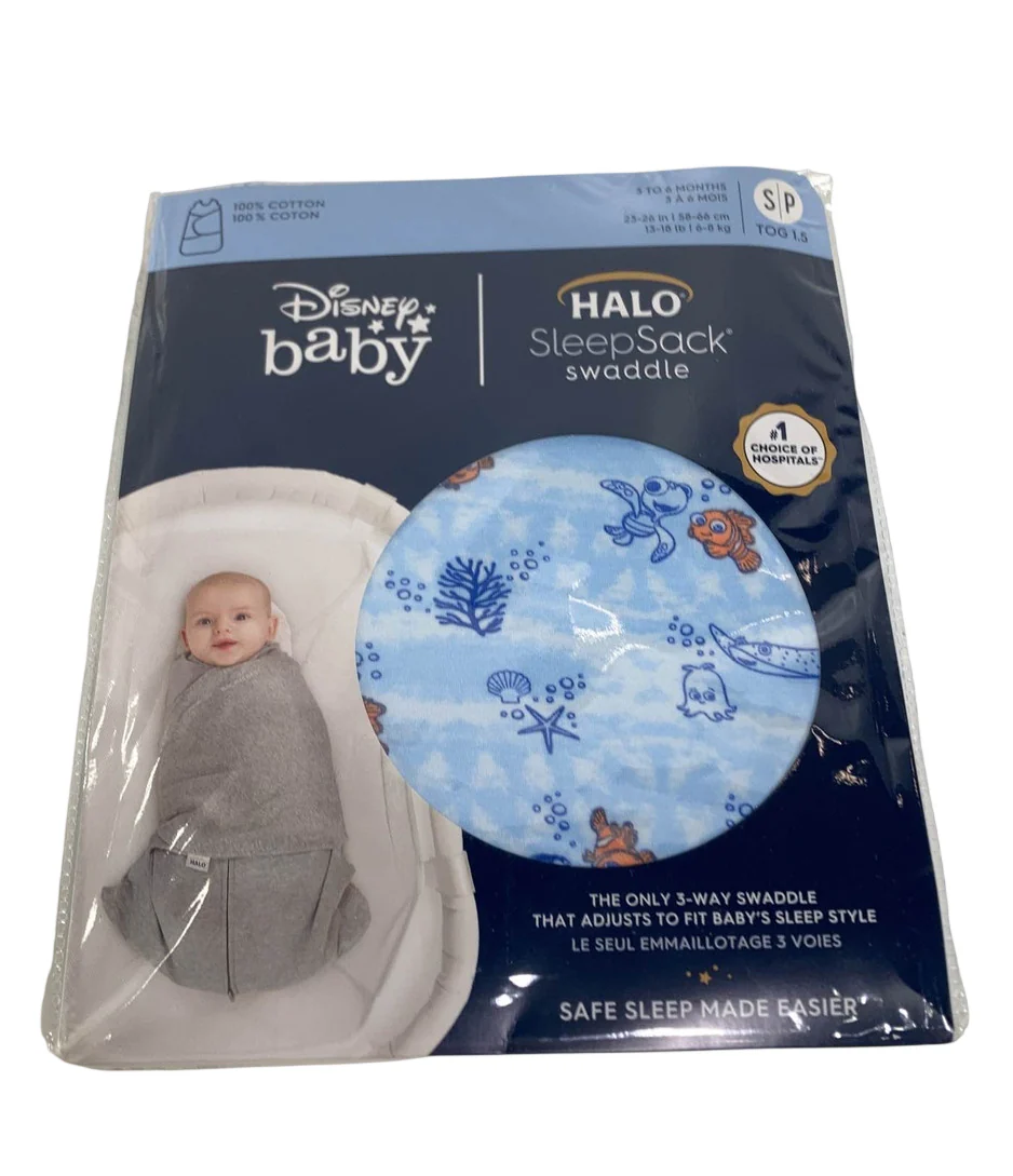 Halo SleepSack Swaddle, Nemo Tie Dye, Small - Image 2
