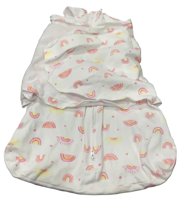 Halo SleepSack Swaddle, Newborn, Sunshine Rainbows - Image 2