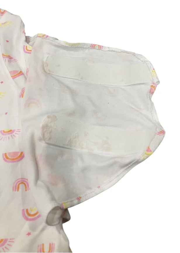 Halo SleepSack Swaddle, Newborn, Sunshine Rainbows - Image 4