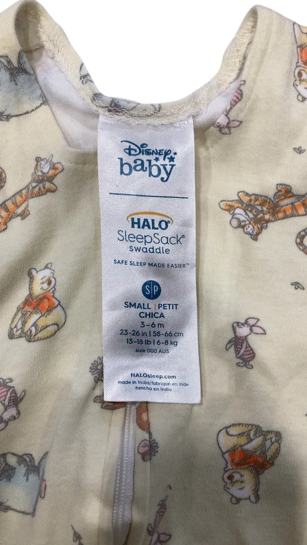 Halo SleepSack Swaddle, Newborn, Winnie the Pooh Frolic - Image 3