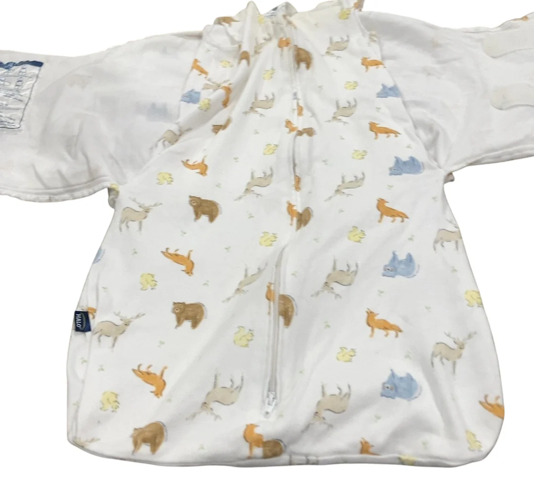 Halo SleepSack Swaddle, Small, Forest Friends - Image 2