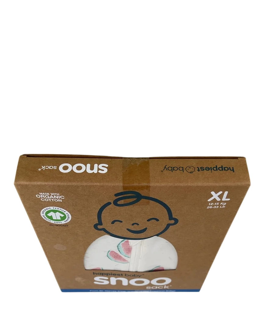 Happiest Baby SNOO Sack, Ivory Watermelons, X-Large (26-33lb) - Image 3
