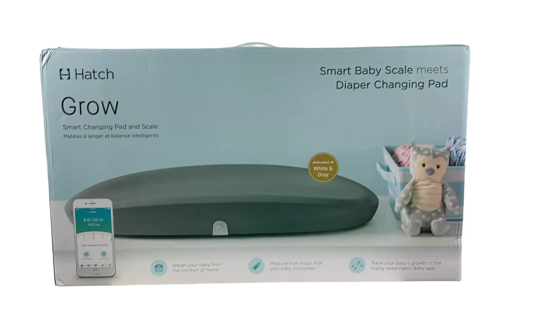 Hatch Grow Smart Changing Pad, Grey - Image 4