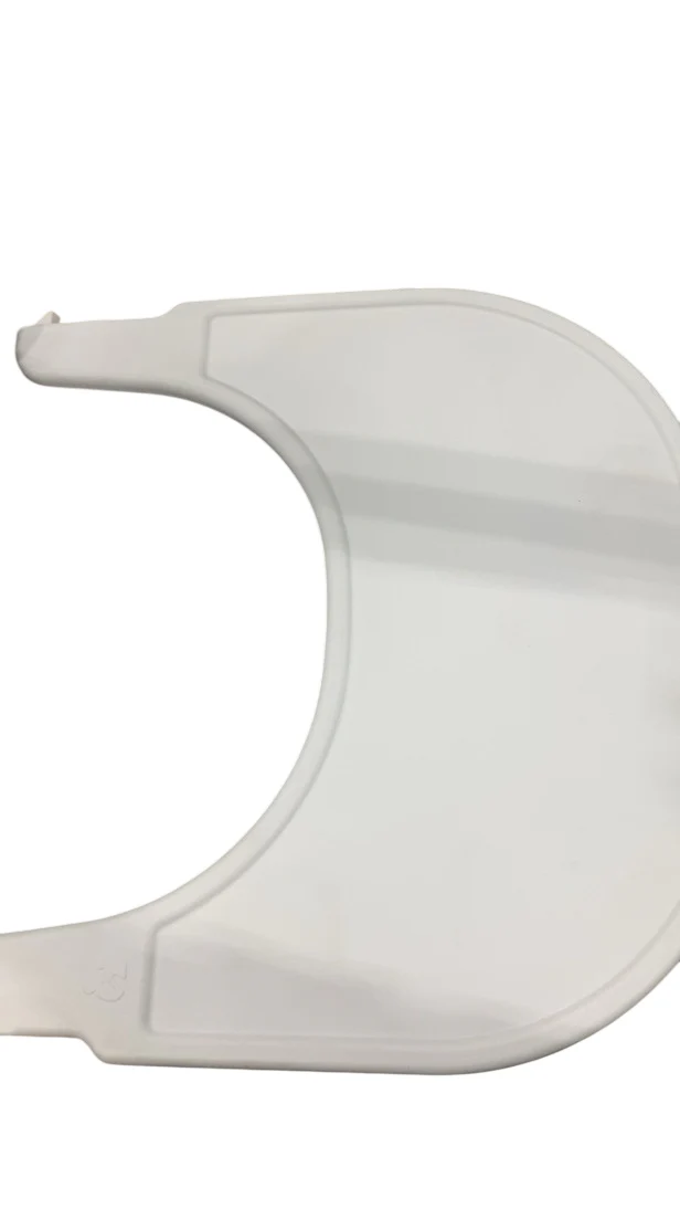 Hauck Alpha+ Adjustable Wooden High Chair Set, Natural, White Set, Without Cushion - Image 2