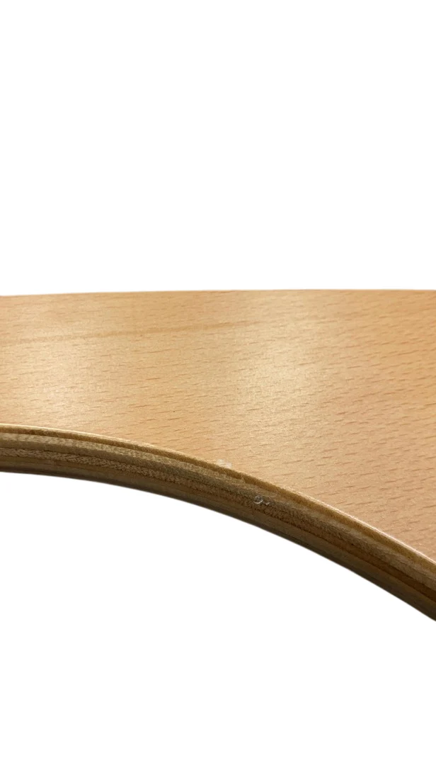 Hauck Alpha+ Grow Along Wooden High Chair Seat with White Removable Tray, Missing seat harness, Natural/White - Image 4